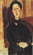 Amedeo Modigliani Portrait of Anna Zborowska (mk39) oil painting reproduction
